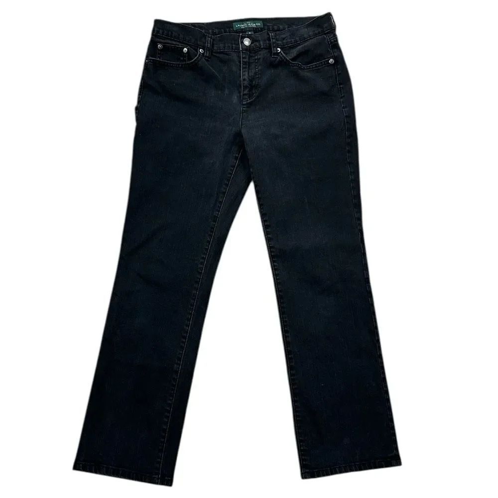 Ralph Lauren Black Classic Straight Jeans